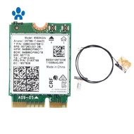 9560NGW WiFi Card+Antenna 1730Mbps Wireless AC 9560 Dual Band 2.4G+5G BT 5.0 802.11Ac M.2 CNVI 9560N