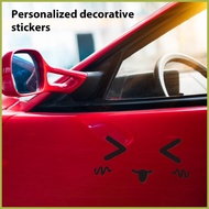 Smiling Face Car Sticker Smiling/Devil Face Reflective Car Stickers Bicycle Motorcycle Sticker DIY Decoration phdsg