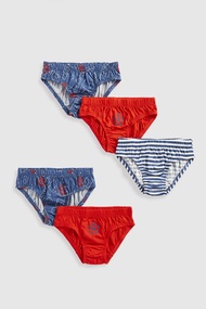 กางเกงในเด็กผู้ชาย Mothercare Football Briefs - 5 Pack HD877
