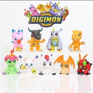 Digimon adventure Agumon Gabumon Wargreymon Action Figure