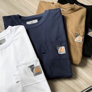 外國預訂 4色選Carhartt invincible pocket 刺繡logo pocket Tee