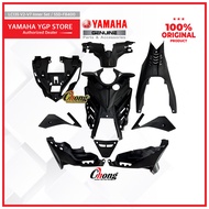 Yamaha LC135 V4/V5/V6/V7Black Cover Inner Full Set/Cover Hitam Complete Set/Non Colour Set (9 item)5