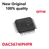 1-5/PCS New DAC5674IPHPR DAC5674IPHP DAC5674 QFP48 Digital to analog converter chip