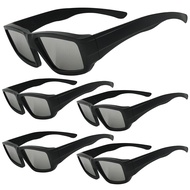 10-1Pack Solar Eclipse Glasses ISO Certified Plastic Eclipse Glasses Solar Eclipse Viewing Glasses f