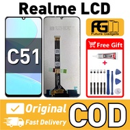 LCD REALME C51 Compatible For ORIGINAL LCD Skrin Touch Screen Replacement