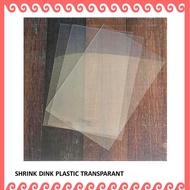 DIY SHRINKY DINK PLASTIC SHRINK DINK CRAFT UNTUK AKSESORIS DAN HIASAN 03 mm