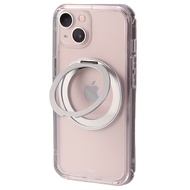 Moxbii 極空戰甲 旋轉磁吸支架保護殼 iPhone 14 亮面航太銀