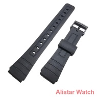 tali jam ﹊() Casio F-91W-1DG /94W Watch Band. PU RUBBER QUALITY