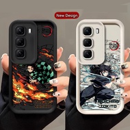 Softcase Rubber Pro Camera Embossed Hot 50 Pro - Casing hp Hot 50 Pro Hot 50 4g 50 5g - Silicone Hp 