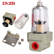 SGt> AF2000-02 1/4 Pneumatic Pressure For Air Compressor Car Universal Engine Oil Filter Catch Tank 