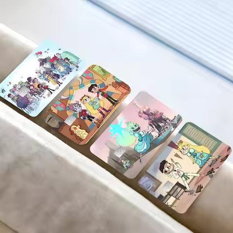 S-Star Vs. The F-Forces Of E-Evil Diy Credit Debit Card Sticker Party Decoration Waterproof Small Ch