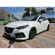 【FB搜尋桃園阿承】馬自達 超人氣MAZDA3 2015年 2.0 白色 二手車 中古車