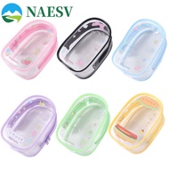 NAESV 10cm Transparent Doll Bag, Cartoon Design Clear Doll Storage Bag, Dolls Walking Bag Display PV