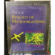 BROCK BIOLOGY OF MICROORGANISMS SECOND HAND colored