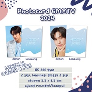 Photocard gmmtv 2024 2 Sides glossy thai actor thai actor