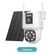 Hamrol AOV Surya Outdoor Kamera 8MP CCTV Dual Lens PTZ Camera HP Jarak Jauh Waterproof WIFI Kamera