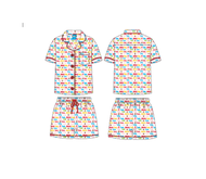 PAUL FRANK ชุดนอนเด็ก PF KIDS NAPPY OVER SHORTS SET