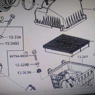 Mazda Biante Cx5 Sky Original Air Filter