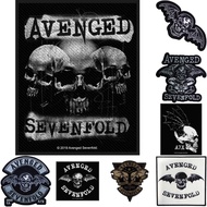PREORDER Avenged Sevenfold (A7X) STANDARD PATCH Authentic UK License (Choose Pattern 1-11)