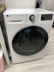 (高水位)LG FV9A90W2 9/5公斤 2合1洗衣乾衣機 | AI DD™智能摩打、TurboWash™360°、Steam+™蒸氣