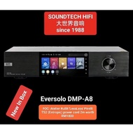 Eversolo DMP-A8 (Streamer+DAC+DAP+Preamp)+FOC cable worth RM1800