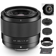 VILTROX 35mm F1.7 XF Mount Lens, Large Aperture APS-C STM Autofocus Prime Lens for Fujifilm XF Mount