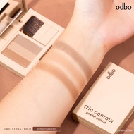 Odbo Trio Contour Powder polette Block