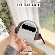 【Fast Shipment】For IKF Find Air 4 Case Fashion Cartoon Soft Silicone Earphone Case Casing Cover