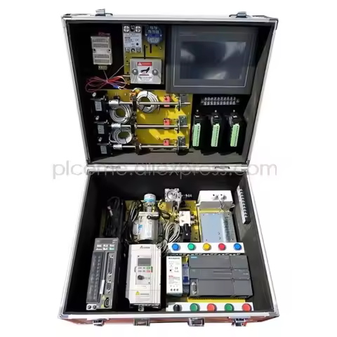 Customized S7-200 Smart PLC HMI Training Kit Test Practicing Box Learning Programming Teaching For S
