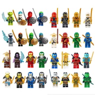 Building Block Minifigure LEGO Compatible LEGO Building Block Minifigure Lloyd Ninja Cool Motorcycle