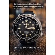 Berlink Automatic Tuna Watch 45mm | Miyota Japan Movement | Sapphire Crystal | 300M Water Resistant 