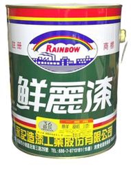 虹牌油漆 鮮麗漆 36號 銀灰 一般用 灰色面漆 鐵材 鋼構 1加侖