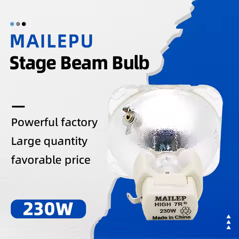 230W MSD Light, Stage Light With Moving Head, 180 Platino 230/1 P-VIP. 7R is 0 e20.6, 1 UD/batch Pro