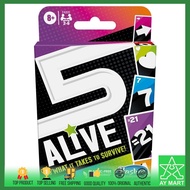 Hasbro Five Alive Card Game 5 Alive Fun Card Game For The Family NEW Ready Stock