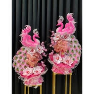 1 Beautiful peacock and phoenix embryobag to decorate the altar altar table altar decoration feng sh