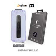 HODA Anti-Peeping Tempered Glass 26 Full Screen Dustproof, Clear for iPhone 17 Pro Max 16 15