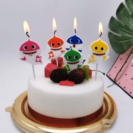Instock pinkfong baby shark/ paw patrol / lol surprise birthday candles 5 pcs set brand new