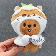 Stray Kids SKZOO Felix Hooded Doll Plush Toy Cape Doll with Keychain