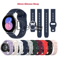 20mm Silicone Strap For Garmin FR 165 / Vivoactive 6 / 5  / FR 245 / Venu SQ / Coros Pace 2  Samsung