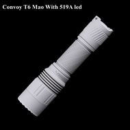 Original Convoy T6 MAO Flashlight With 519A LED Floodlight Camping Hiking Lamp