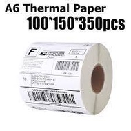 350/roll A6 Thermal Label Sticker Paper Air Waybill AWB Consignment Note Kertas Pelekat Label Termal Air