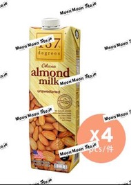 137℃ degrees 無糖杏仁奶植物奶1L X 4