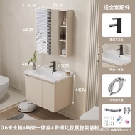 Vanity Cabinet Mirror Cabinet Wall-Mounted Bathroom Cabinet Sets Main Cabinet Waterproof Bathroom Smart Mirror Cabinet Vanity Cabinet Bathroom Mirror Wash Basin Toilet