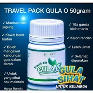 Gula O Biorich Pemanis Sihat Rendah Kalori, Low Calories Sweeteners, Botol 50 gram [Ready Stock] - O