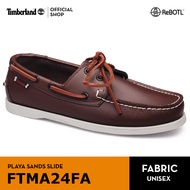 Timberland_ Men's Rusty TrueCloud Leather Cal Shoes รองเท้าผู้ชาย (FTMA24FA)