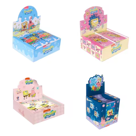 KABAO SpongeBob SquarePants Card Patrick Star Polaroid Anime Collection Card Blind Box Card Book Chi