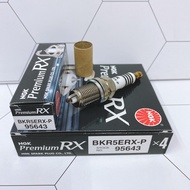 Heqin Car Industry NGK BKR5ERX-P Ruthenium Alloy Spark Plug 95643 Double Iridium Platinum COROLLA