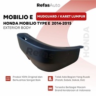 HONDA Mobilio E 2014-2015 Mudguard Right Mud Rubber/ Set 100% OriginalKiri 75810-TG2-K000
