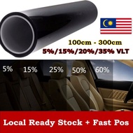 Black Car Home Glass Window Tinting Film Roll Tinted Kereta Tinted Rumah