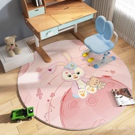 XY！round Non-Slip Swivel Chair Floor Mat Computer Chair Living Room Chair Soundproof Rocking Chair Mat Bedroom Children'